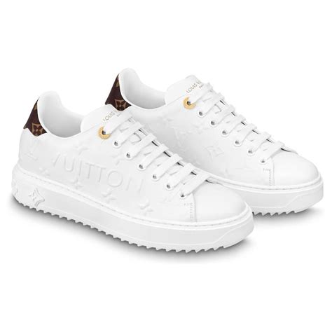 louis vuitton timeout sneaker white|time out lv sneakers.